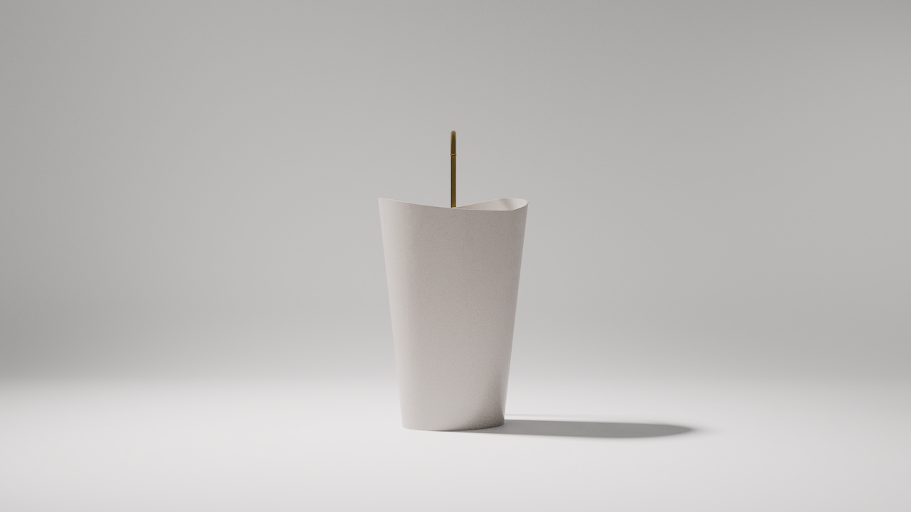 Freestanding Terrazzo Basin