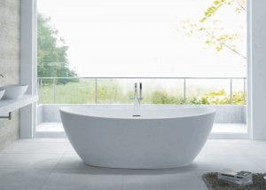 Maria teraso stone bathtub