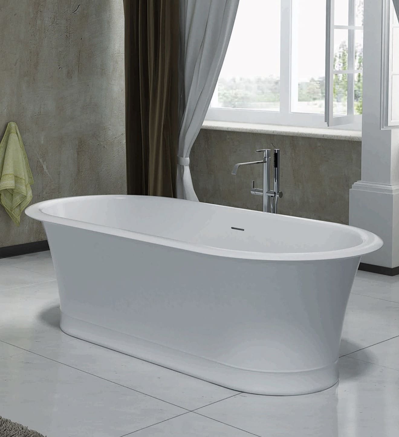 Rome Mineral Stone Bathtub