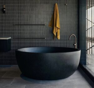Romeo natural stone bathtub