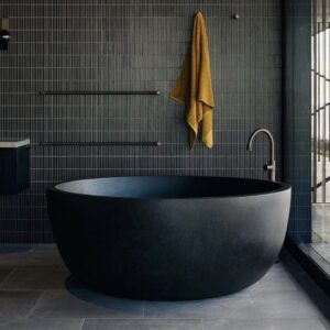 Romeo natural stone bathtub