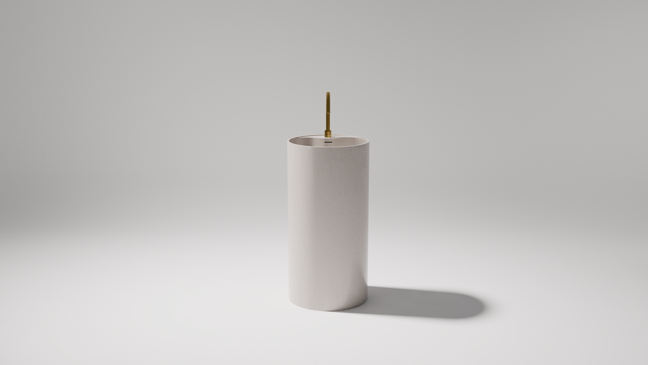 Union Freestanding Pedestal Basin