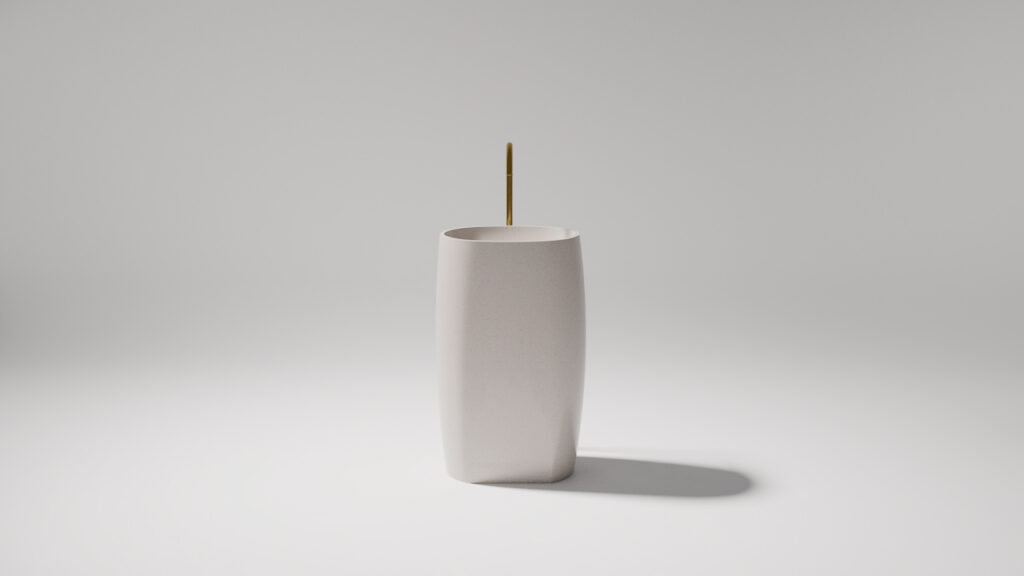 Unique luxury Freestanding Stone Basin