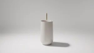 Arlo freestanding stone basin
