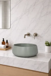 Arlo round above counter basin