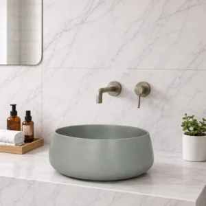 Arlo round above counter basin