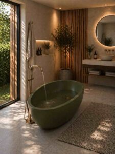 Hamman natural stone bath