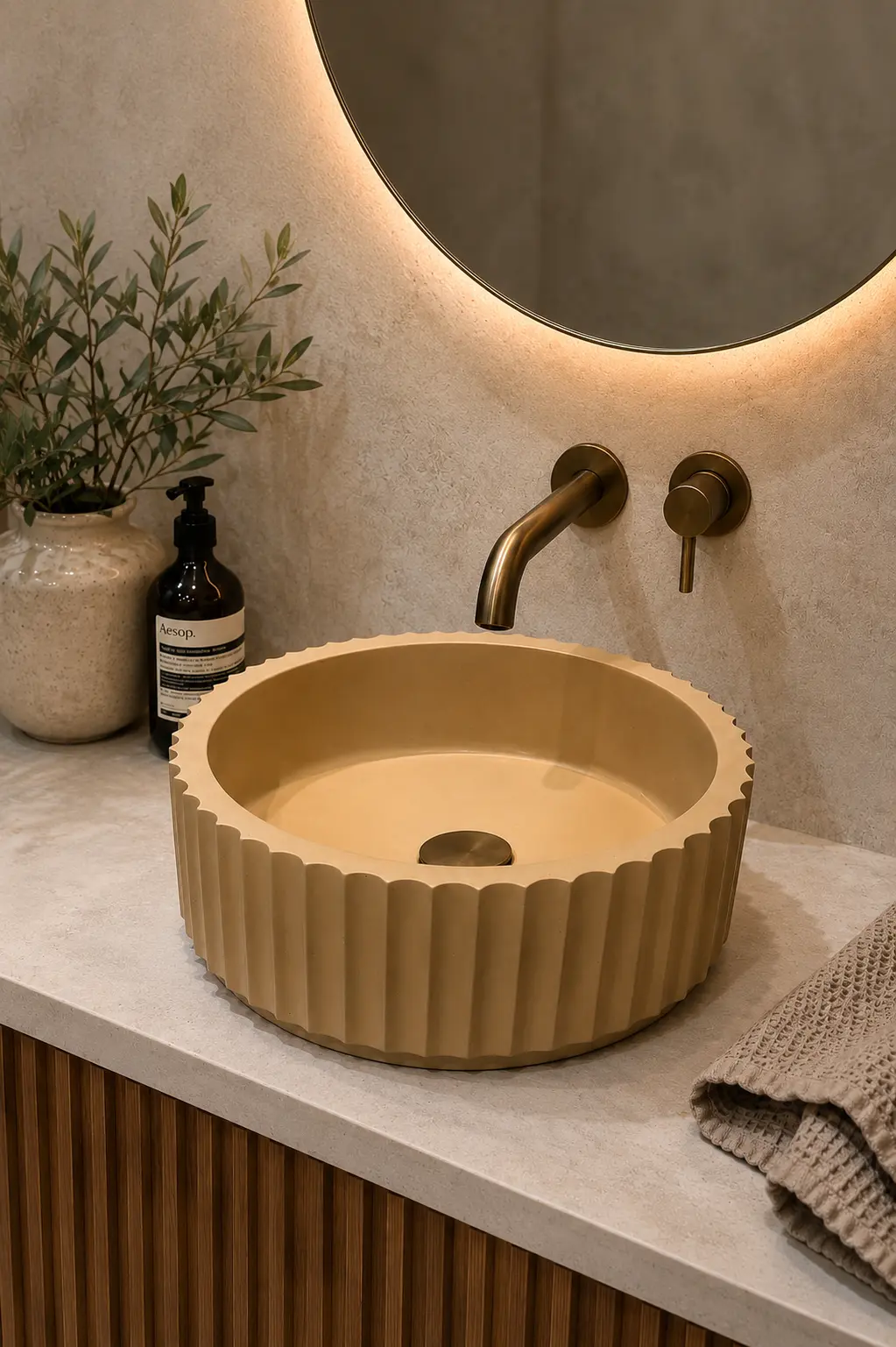 brizza round basin