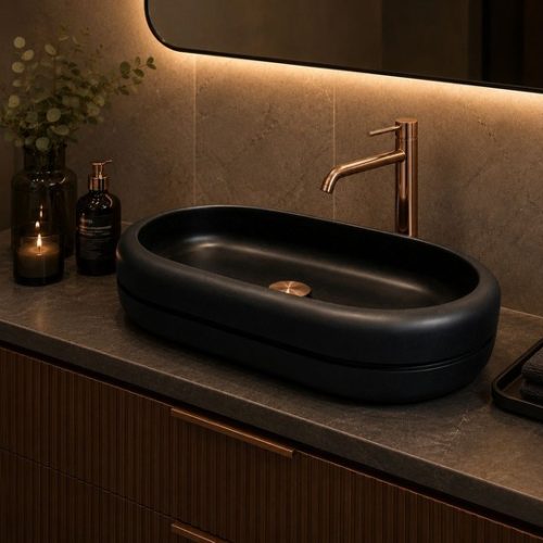 Duette pill basin black