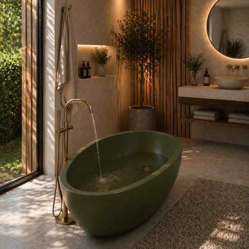 Hamman natural stone bath
