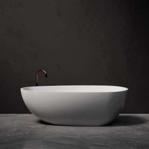 Olivia mineral stone bathtub