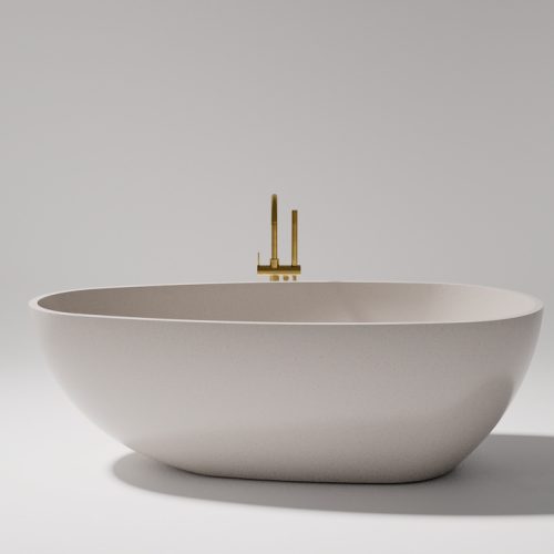 Olivia mineral stone bathtub