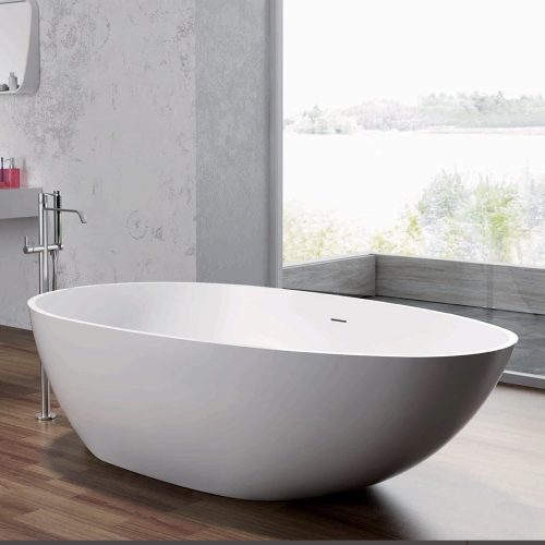 Olivia mineral stone bathtub