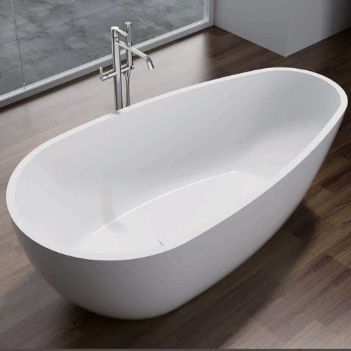 Olivia mineral stone bathtub