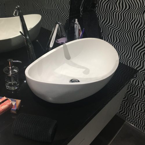 Onda - above counter stone basin 2