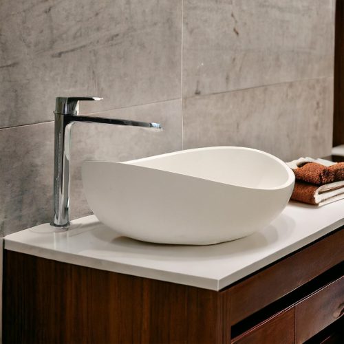 Onda - above counter stone basin 3