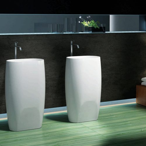 Luxury Freestanding Stone Basin