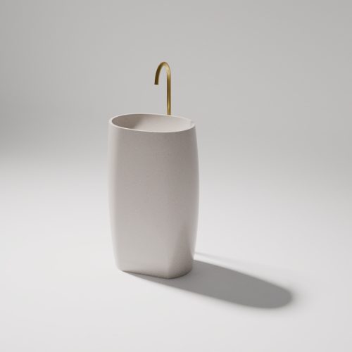 Unique luxury Freestanding Stone Basin