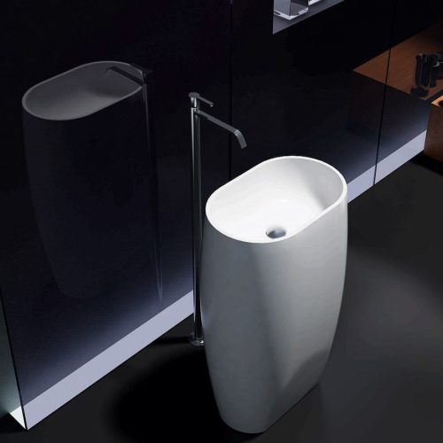 Unique luxury Freestanding Stone Basin