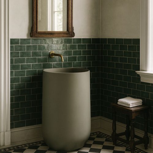 arlo freestanding stone basin