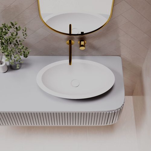 vivian natrual stone basin 1